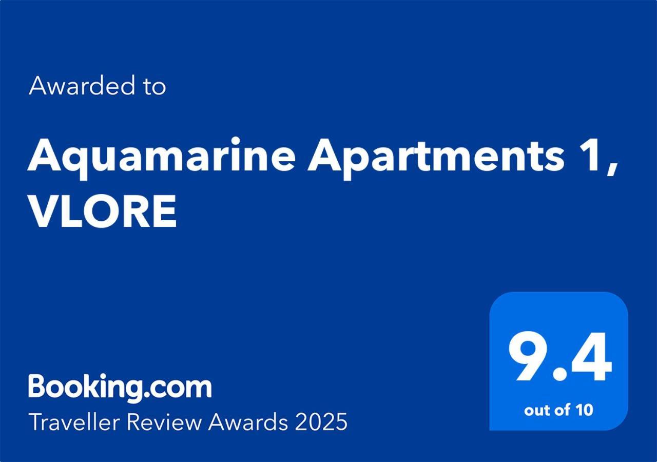 Aquamarine Apartments 1, Vlorë Exterior foto